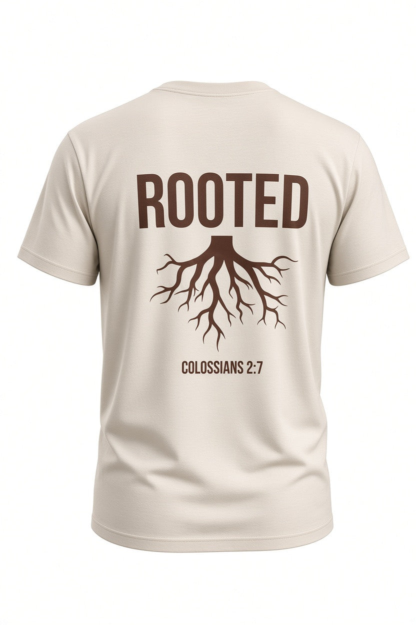 Stay Rooted Tee - Beige
