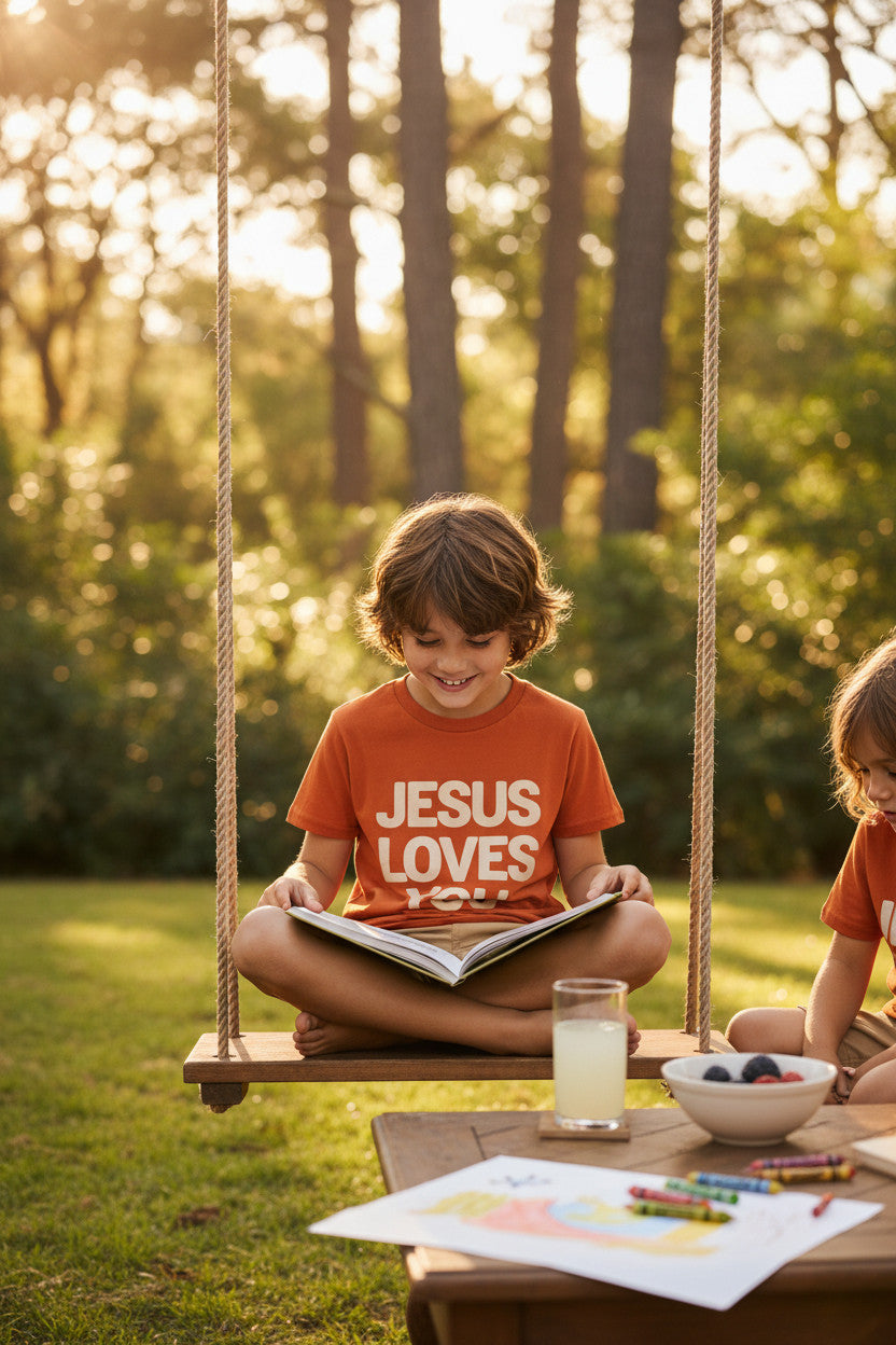 Jesus Loves You Kids Tee